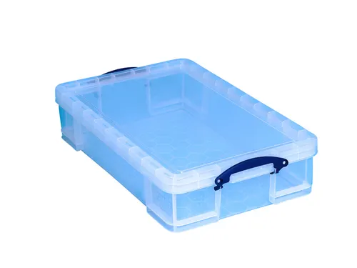 Opbergbox Really Useful 33 liter 710x440x165mm transparant wit