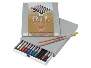 Kleurpotloden Bruynzeel 8840 Design pastel 12 stuks assorti - 1