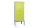 locker voor scheiding van kleding,HxBxD 2120x800x500mm,2vak