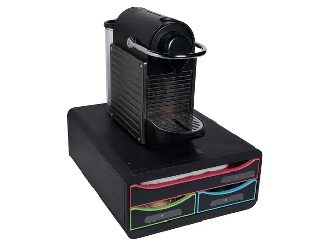 Module de classement Small-Box 3 tiroirs Black Office - Arlequin