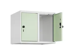 opzetkast,v. locker,2vak.,vak B 300mm,HxBxD 500x600x500mm,draaigrendel