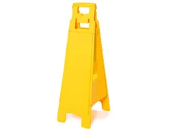 Vierzijdig waarschuwingsbord Blanco