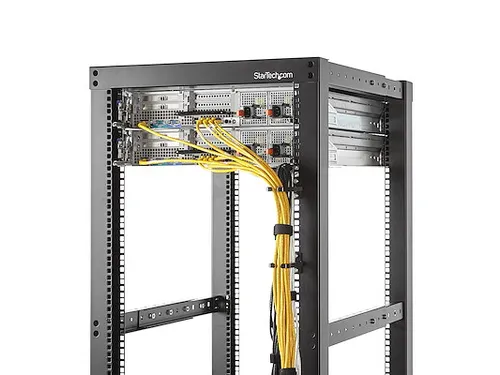 1U verticale kabel-D-ringhaak voor serverracks 4,5 x 10 cm