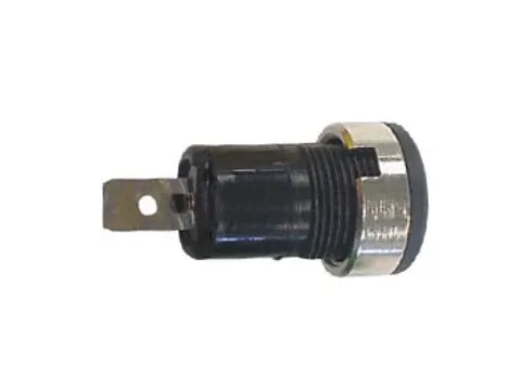 IEC1010 Bindpaal, Faston - Zwart