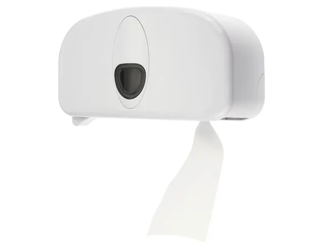 Toiletpapier Dispenser Wit Voor Doprol toiletpapier Plastic