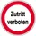 verbodsbord,Verboden toegang,PVC,Ø 200mm