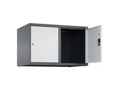 opzetkast,v. locker,2vak.,vak B 400mm,HxBxD 500x800x500mm,cilinderslot