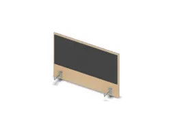 opzetpaneel bureau NE-esdoorn BN8010-antraciet 800mm
