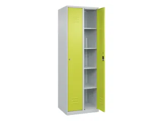 wasgoedverdeelkast,HxBxD 1850x600x500mm,vak B 300mm,cilinderslot - 2