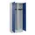 locker voor scheiding van kleding,HxBxD 1950x800x500mm,2vak