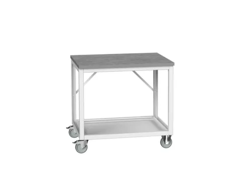 werkbank,verrijdbaar,HxBxD 930x1000x800mm,linoleumblad