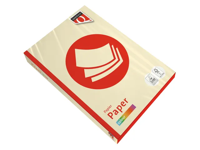 Kopieerpapier Quantore Colour A4 160 Gram Ivoor 250vel