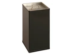 Vierkante Zandasbak Zwart