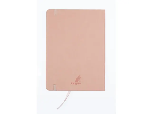 Carnet de croquis PU couverture rigide 80 feuilles A5 vieux rose