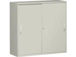 Schuifdeurkast 1150x1200x430mm Romp Lichtgrijs Decor Front Lichtgrijs