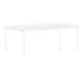 In hoogte verstelbaar bureau,HxBxD 720-840x1800x1000mm,Bl-wit