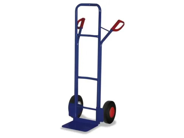 Steekwagen Staal Kratten 250kg 1300x570mm Massief Rubber Banden