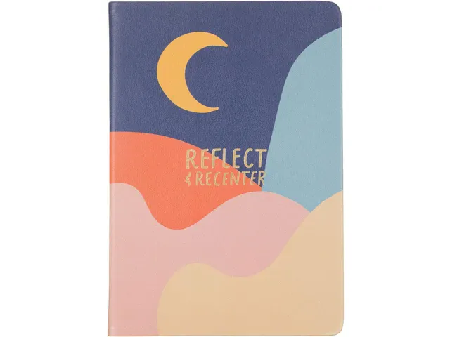 Notitieboek Èccolo TP Reflect Recenter lijn ca.15x20cm 80gr. 256 pag.