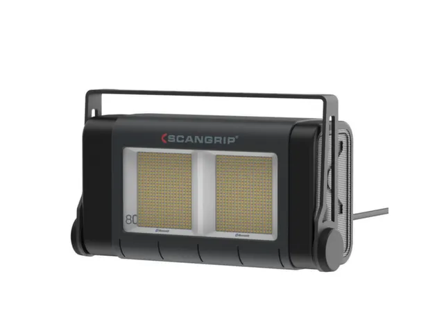 bouwlamp,864 SMD-led,20000-80000lumen,draaggreep,straalhoek 120 °