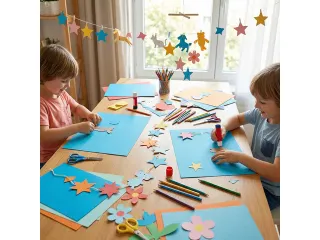 Fotokarton Kangaro 50x70cm 300gr lichtblauw pak 25 vel - 6