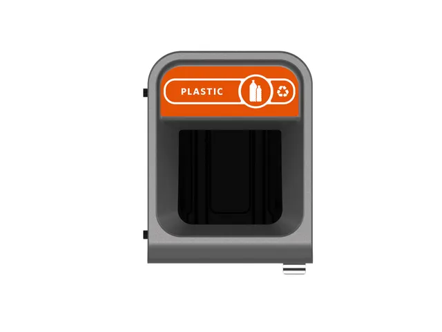Configure Recyclingstation Plastic 57 Liter Antraciet Oranje