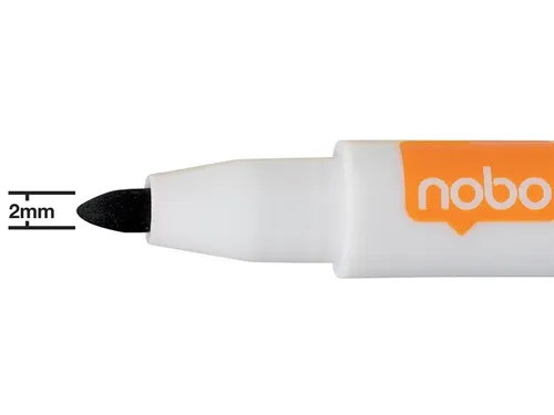 Nobo droog uitwisbare mini markers assorti