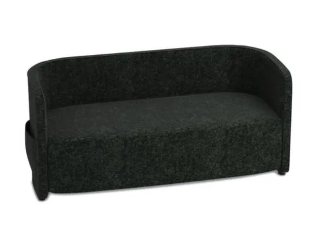 sofa,2-zits,stof antraciet,HxBxD 760x1570x760mm,2zijvakken