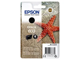 Inktcartridge Epson 603 T03U1 Zwart C13T03U14010 - 1