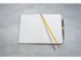 Cahier Linescape A5 gris clair ligné couverture rigide