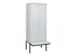 locker voor scheiding van kleding,HxBxD 2120x800x815mm,2vak