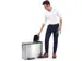 EcoCasa pedaalemmer 3x 15 Liter RVS EKO