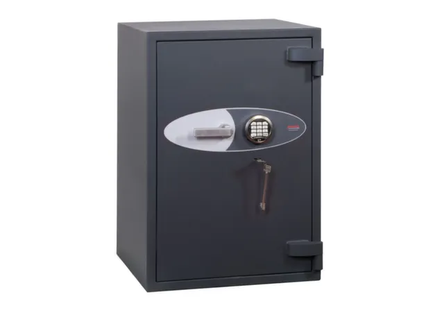 kluis,HxBxD 1020x690x690mm,2niveaus,romp RAL7024,front RAL7024