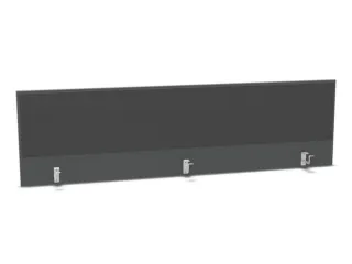 opzetpaneel bureau aanbouw achter MS-donkergrijs antraciet 2000mm - 1