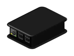 Behuizing Voor Raspberry Pi 3 - Zwart