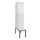 locker met bank,HxBxD 2120x400x815mm,1vak,vak B 400mm,draaigrendel