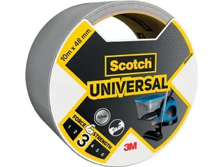 ducttape Universal, ft 48 mm x 10 m, zilver - 3