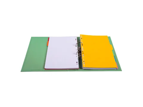 Classeur à levier PVC A4 dos de 50mm. - Vert anis