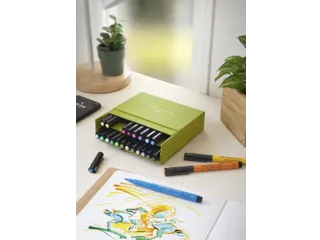 Tekenstift Faber-Castell Pitt Artist Pen Brush 24dlg studiobox - 2