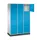 grootvolume-lockersysteem,RAL 7035/RAL 5012,HxBxD 1950x1220x500mm