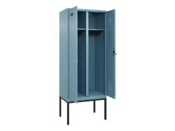 locker voor scheiding van kleding,HxBxD 2120x800x500mm,2vak