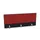 opzetpaneel bureau aanbouw achter B 1400mm CC-zwart BN4011-rood