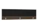 panneau de rehausse,p. table de bureau,NV brun caryer,BN8033-noir