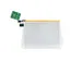 Pochette zip soufflet Foldersys EVA A5 jaune