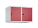 opzetkast,v. locker,2vak.,vak B 400mm,HxBxD 500x800x500mm,draaigrendel