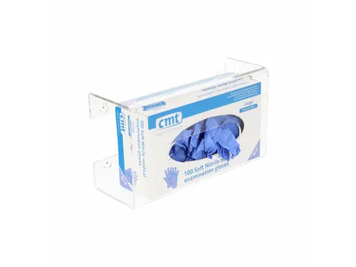 3373 Wandhouder Acryl Transparant Laag Model 245x135x85mm