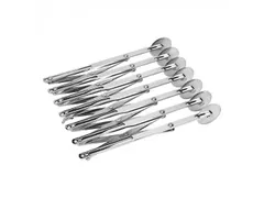 Emga Janhagelsnijder 7 wieltjes glad RVS