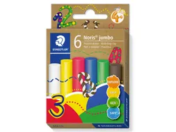 Boetseerklei Staedtler Noris jumbo set à 6 kleuren
