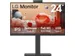 LG 24BA850-B Full HD IPS Monitor 24 inch Zwart USB Type-C en Webcam