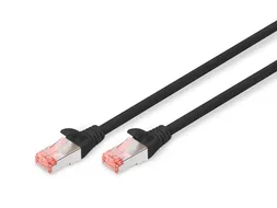 Digitus Cat 6 Patch Cable 0.5M zwart