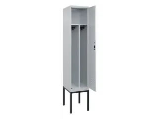 locker voor scheiding van kleding,HxBxD 2120x400x500mm,1vak - 2